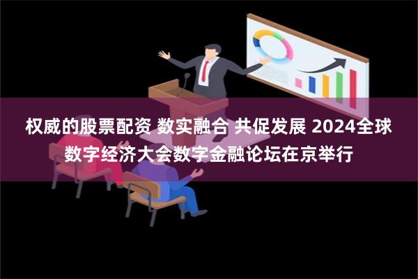 权威的股票配资 数实融合 共促发展 2024全球数字经济大会数字金融论坛在京举行